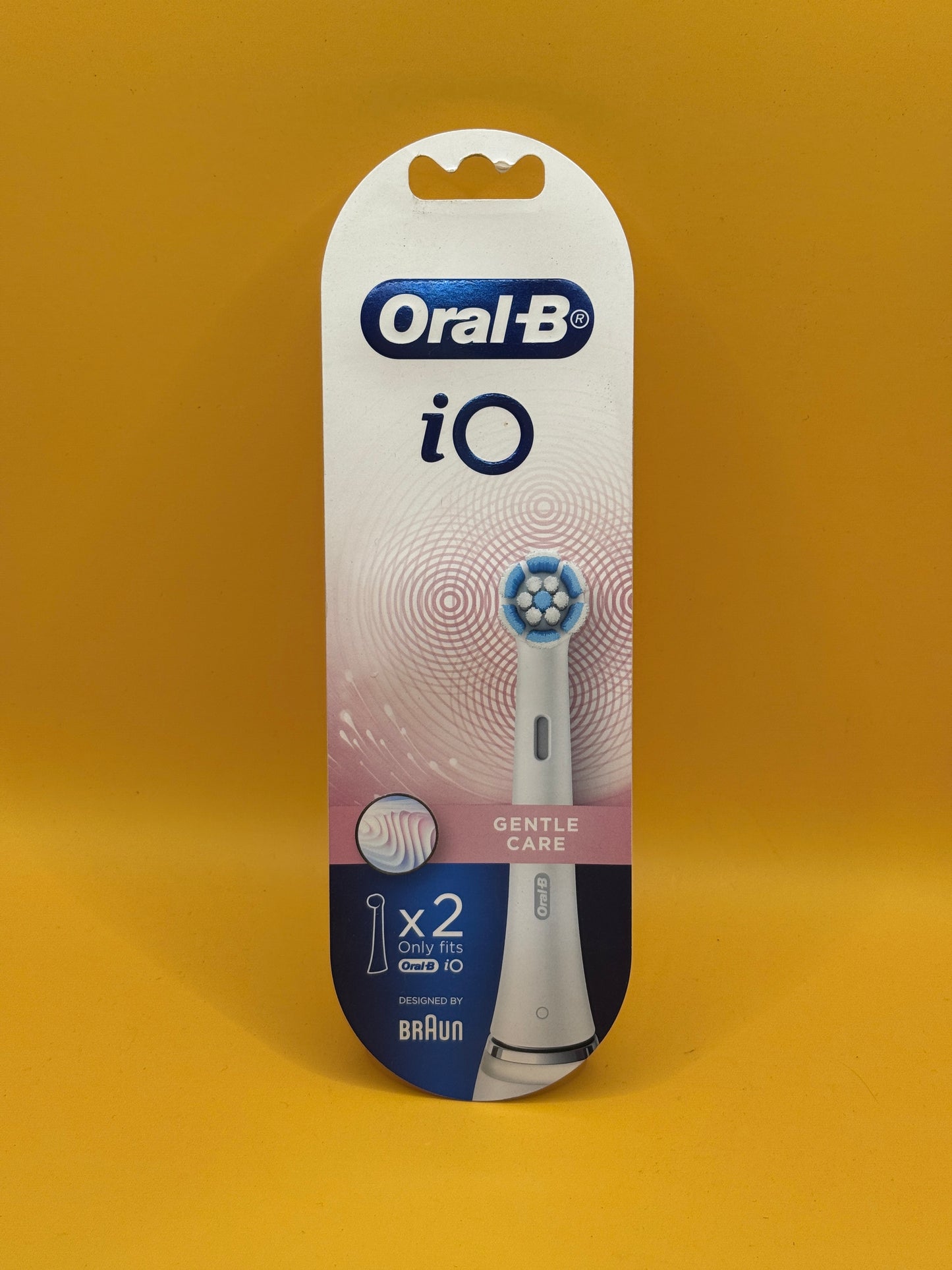 Oral-B iO Gentle Care Replacement Brush Heads 2 Pack