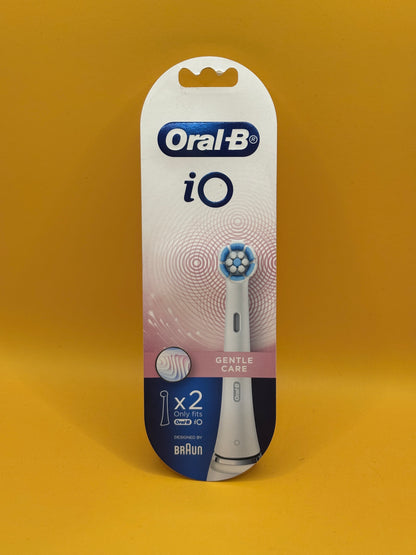 Oral-B iO Gentle Care Replacement Brush Heads 2 Pack