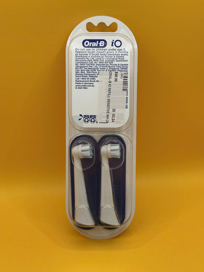 Oral-B iO Gentle Care Replacement Brush Heads 2 Pack