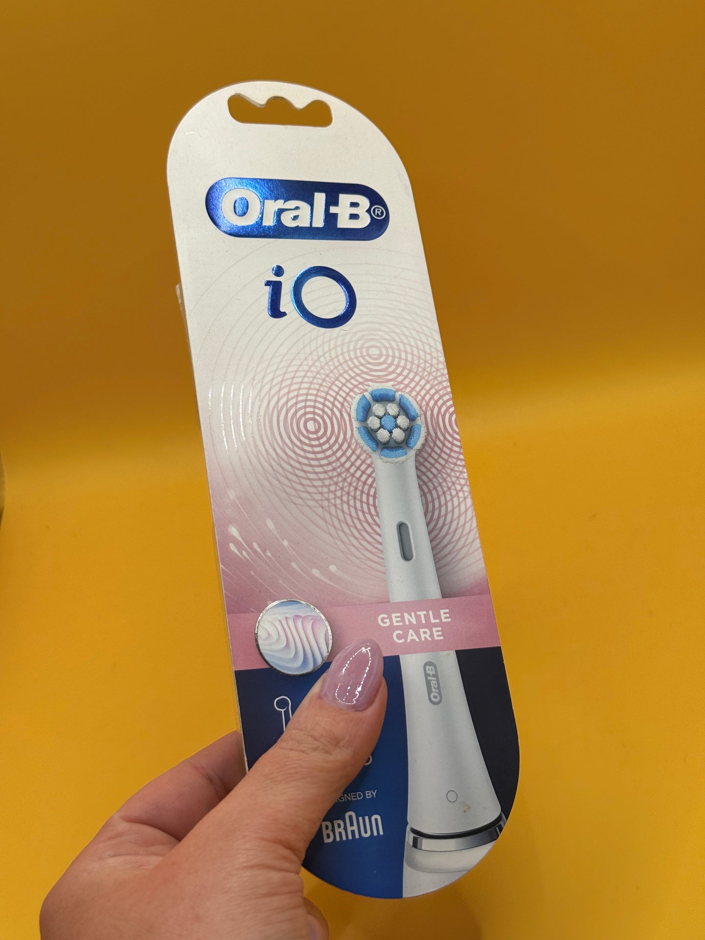 Oral-B iO Gentle Care Replacement Brush Heads 2 Pack