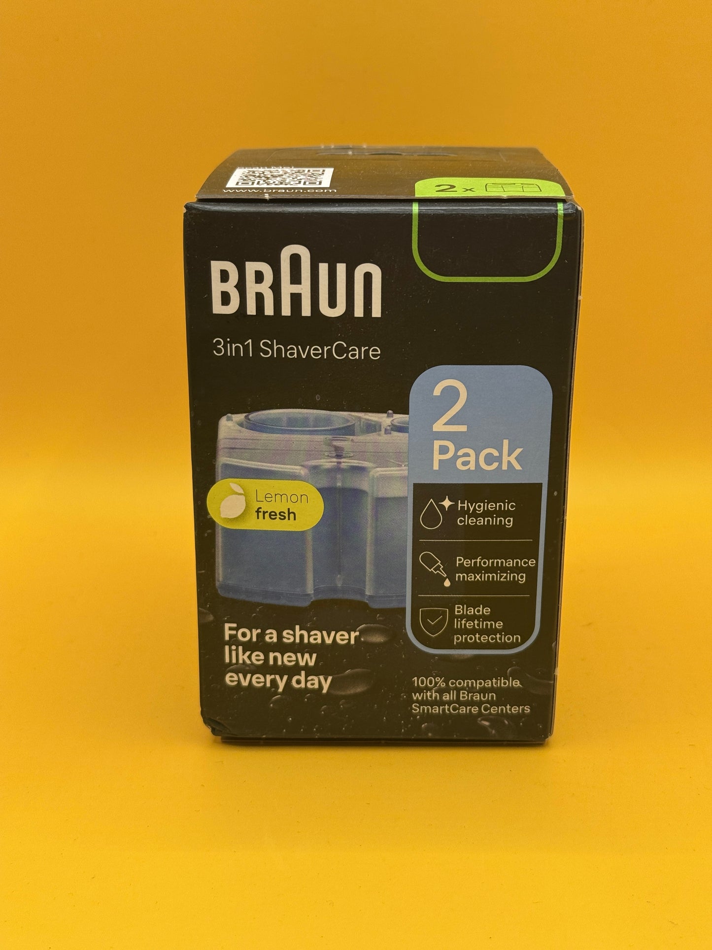 Braun Clean & Charge Refill Cartridges 2 Pack