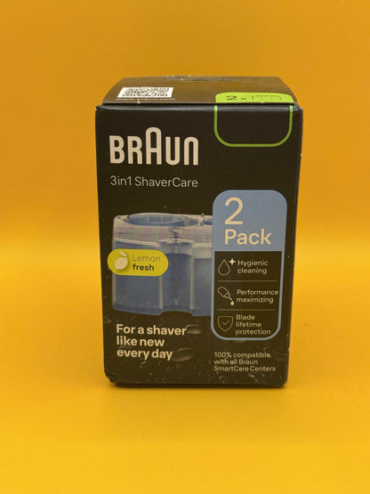 Braun Clean & Charge Refill Cartridges 2 Pack