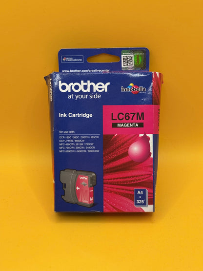 Brother LC67 Genuine Magenta Ink Cartridge