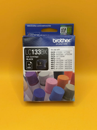 Brother LC133 Genuine Black Ink Cartridge