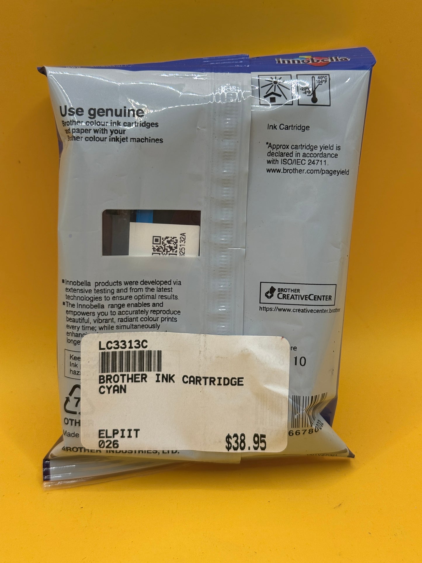Brother LC3313 Genuine Cyan Ink Cartridge