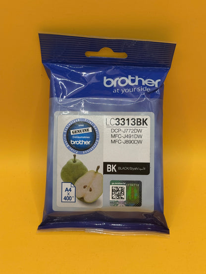 Brother LC3313 Genuine Black Ink Cartridge
