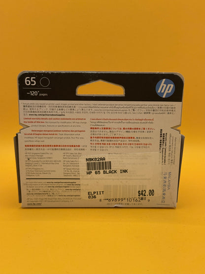 HP 65 Genuine Black Ink Cartridge