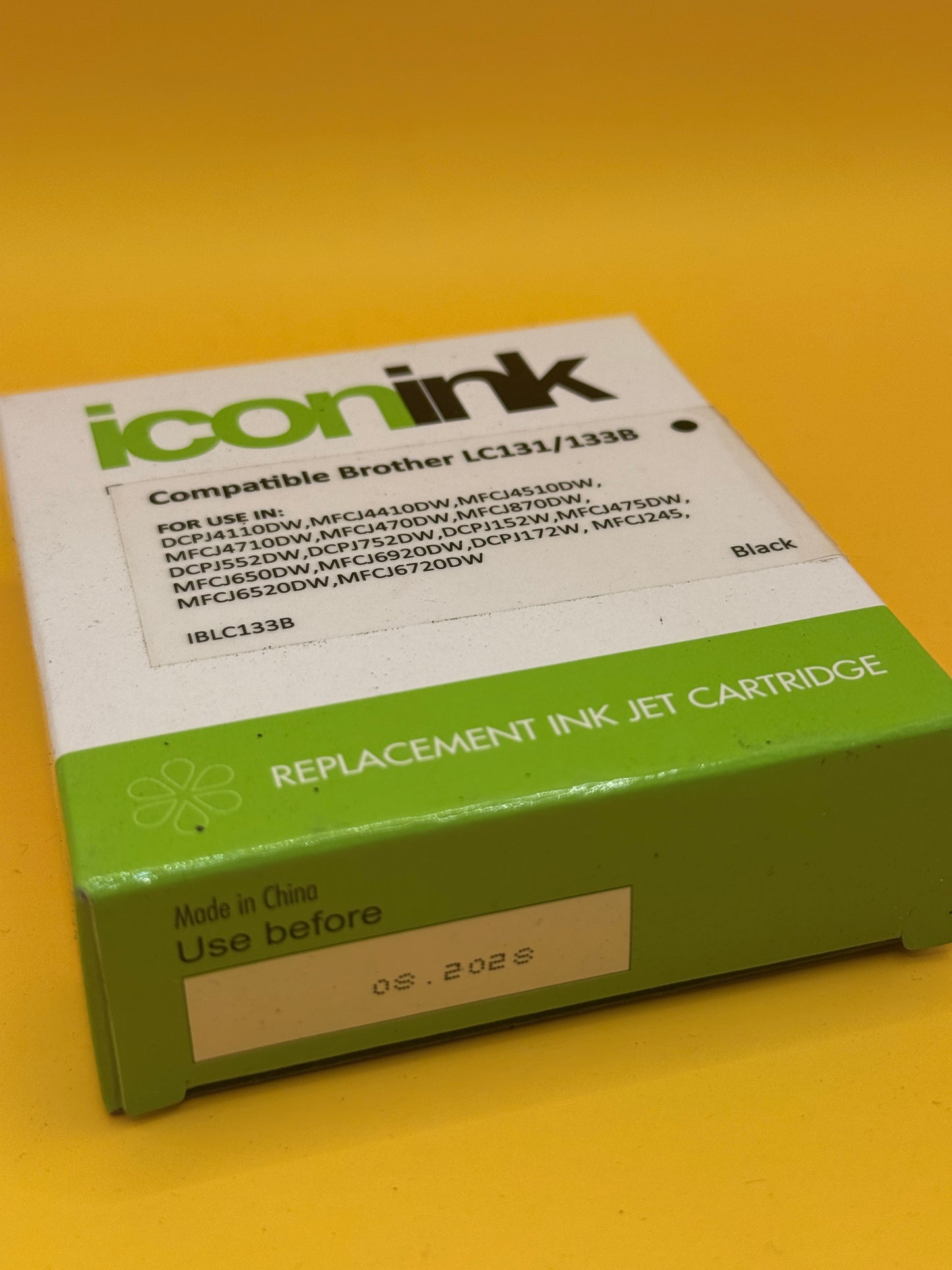 Icon Ink Brother LC131/133 Compatible Black Ink Cartridge