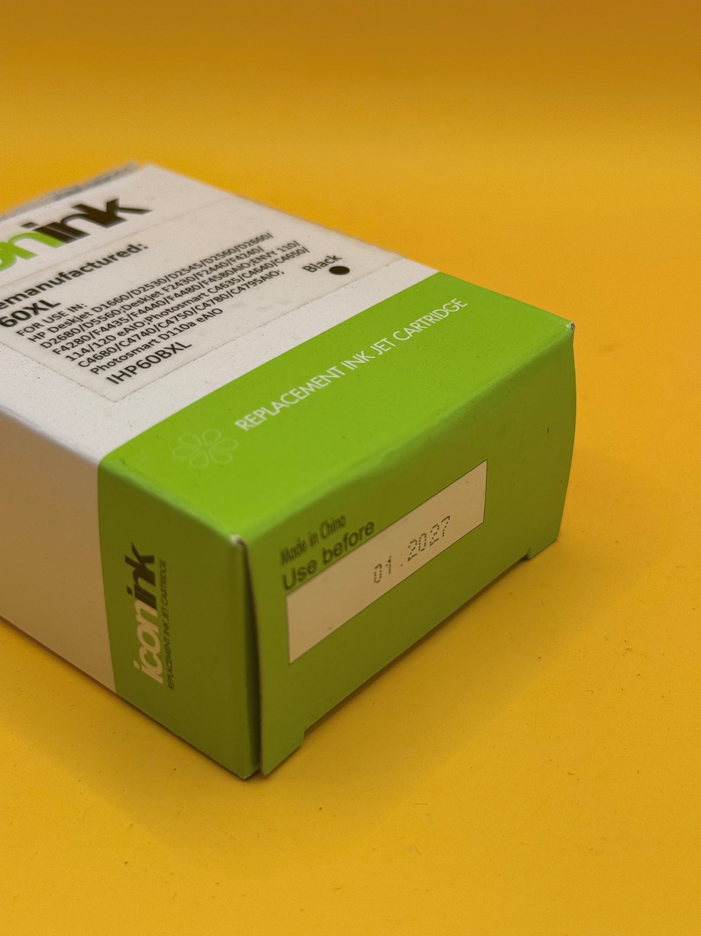 Icon Ink HP 60XL Remanufactured Black Ink Cartridge