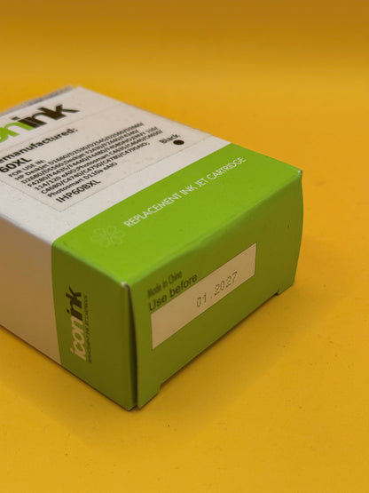Icon Ink HP 60XL Remanufactured Black Ink Cartridge