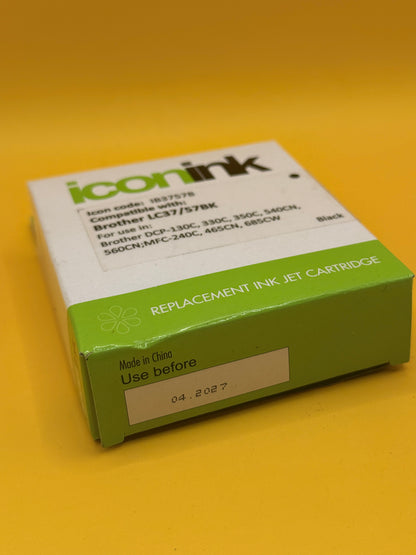 Icon Ink Brother LC37/57 Compatible Black Ink Cartridge