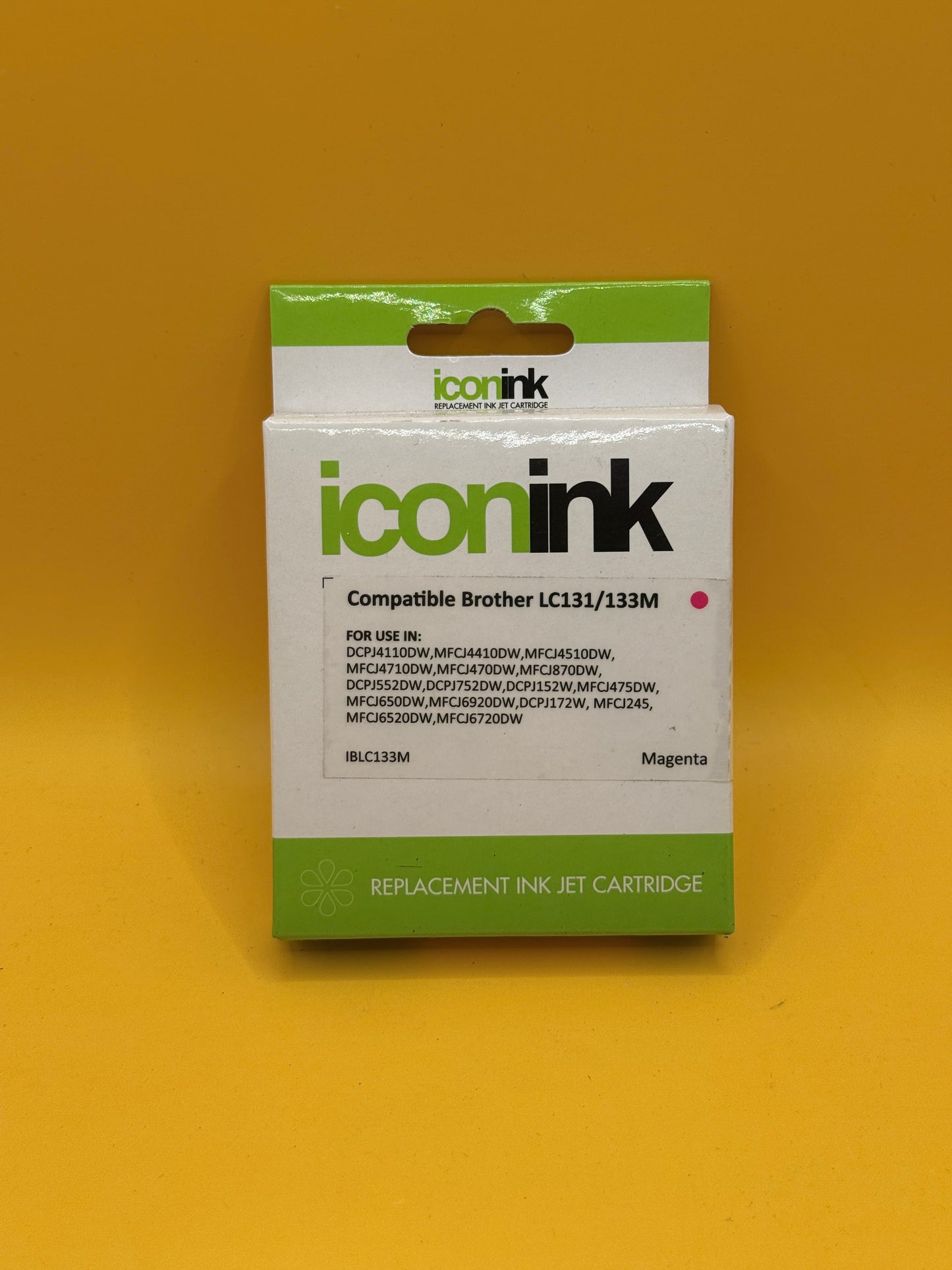 Icon Ink Brother LC131/133 Compatible Magenta Ink Cartridge