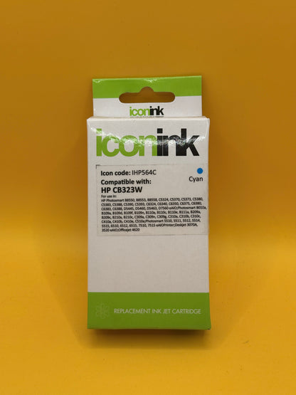 Icon Ink HP 564XL Compatible Cyan Ink Cartridge