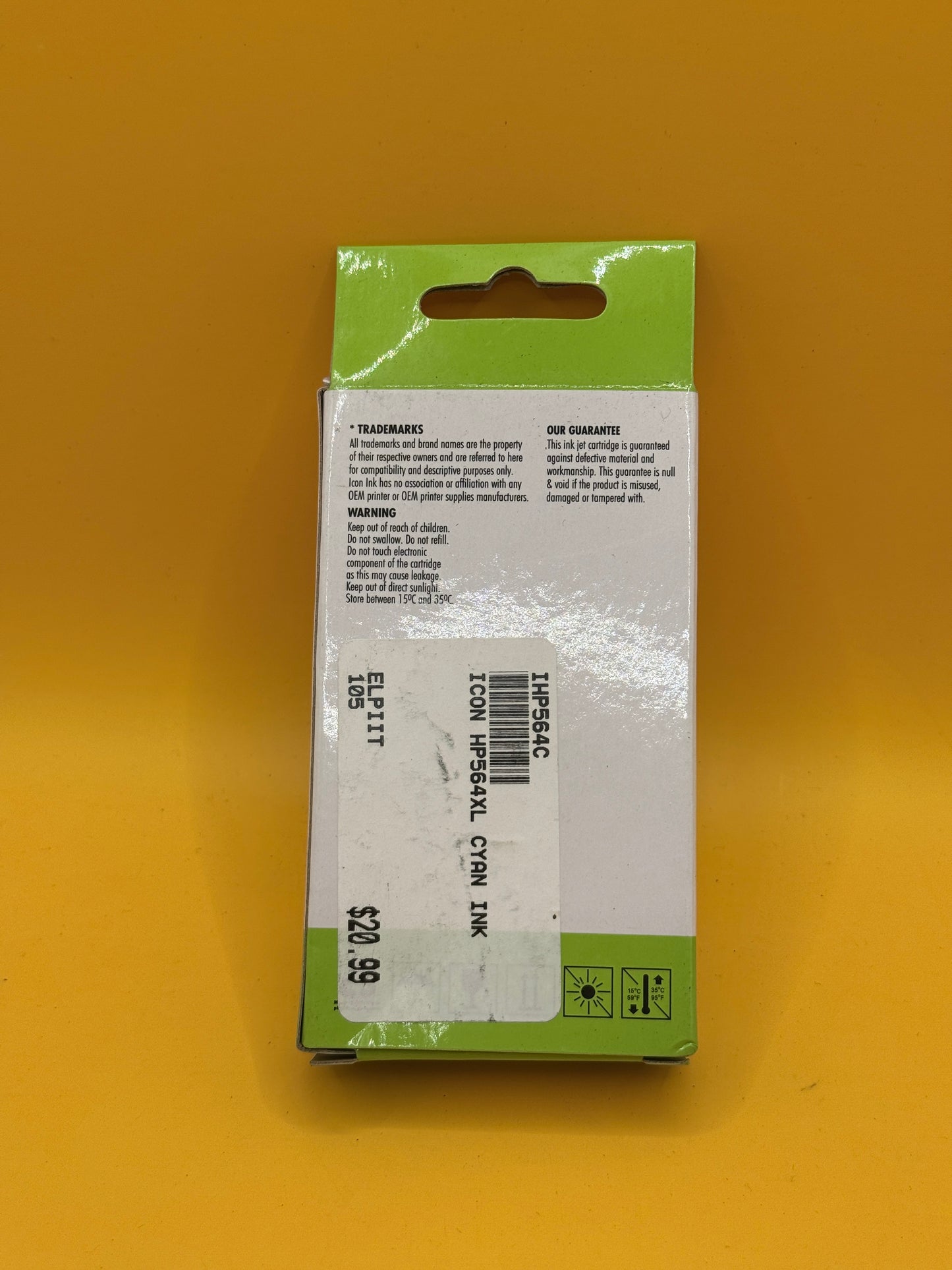 Icon Ink HP 564XL Compatible Cyan Ink Cartridge