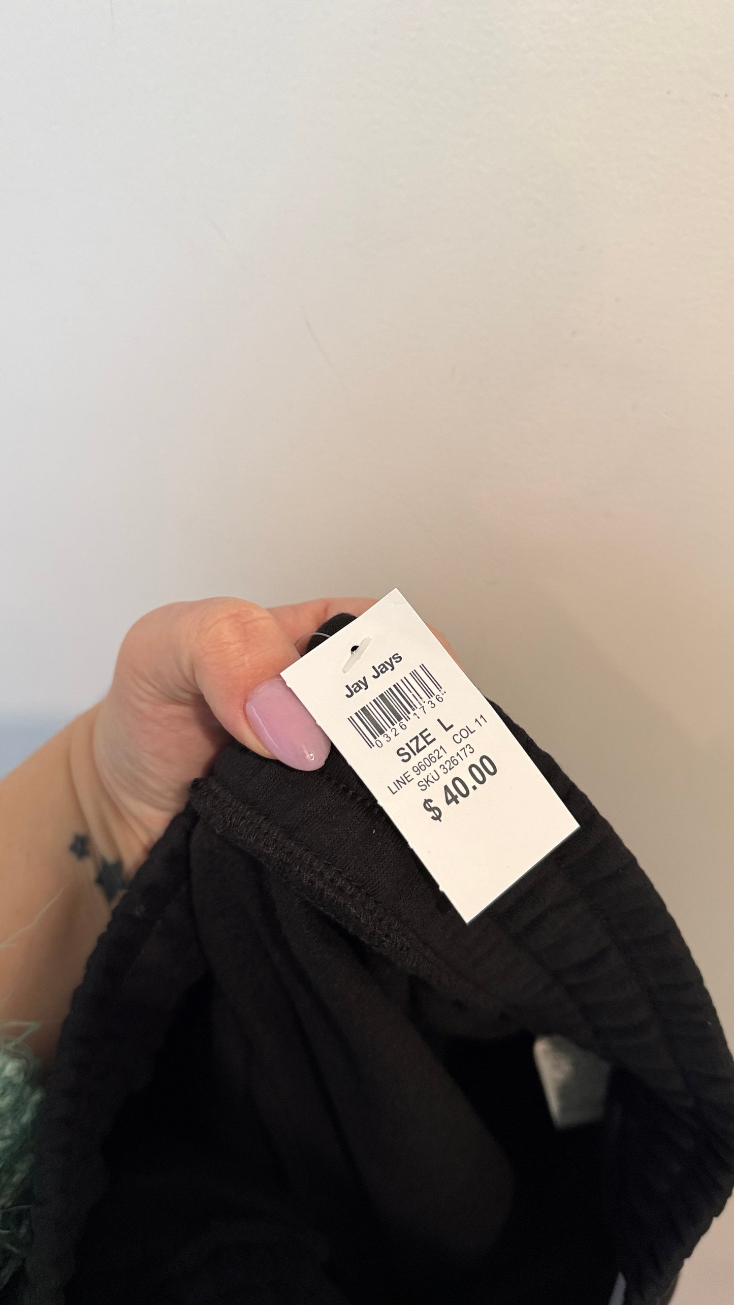 Collective Society Black Fleece Shorts Size L