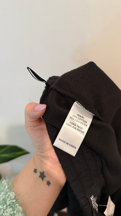 Collective Society Black Fleece Shorts Size L