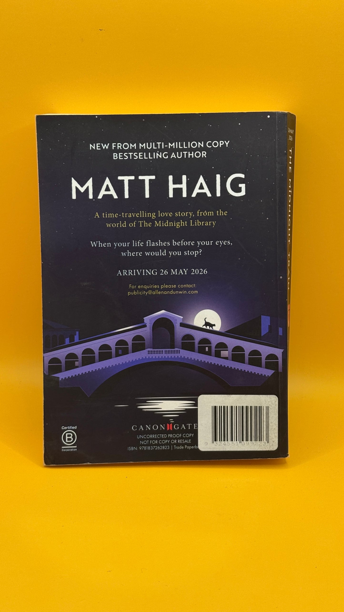 The Midnight Train by Matt Haig