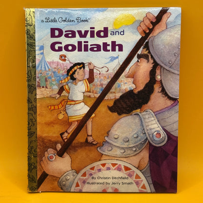 David and Goliath by Christin Ditchfield (Golden Book)