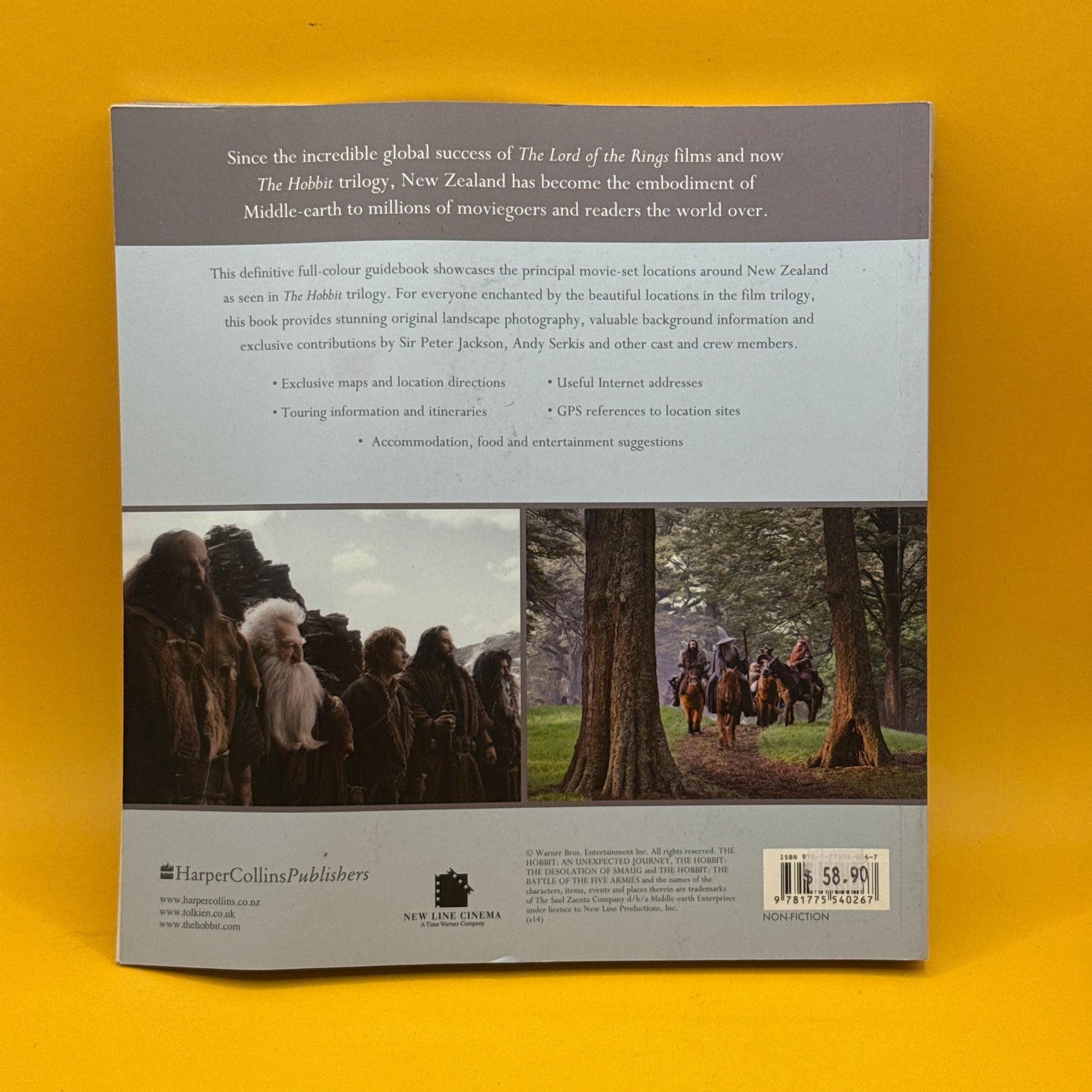 The Hobbit Location Guidebook by Ian Brodie