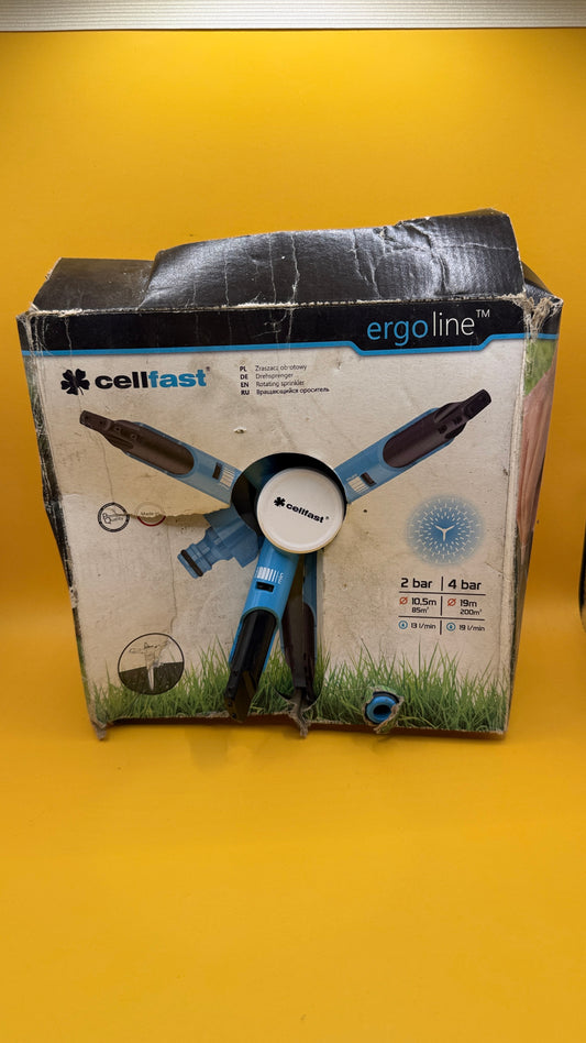 Cellfast Ergoline 3-Arm Rotating Sprinkler