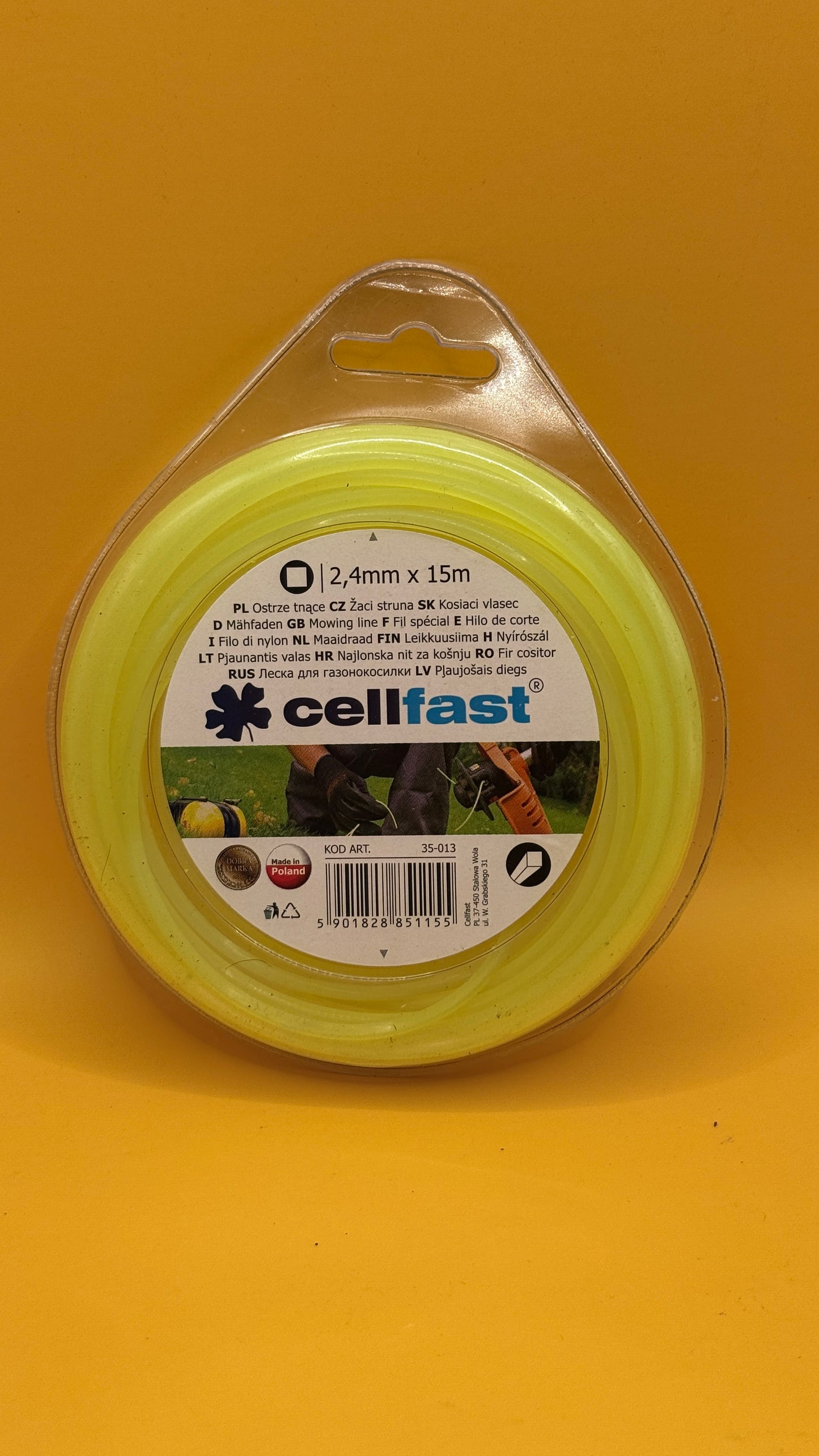 Cellfast Trimmer Line 2.4mm x 15m