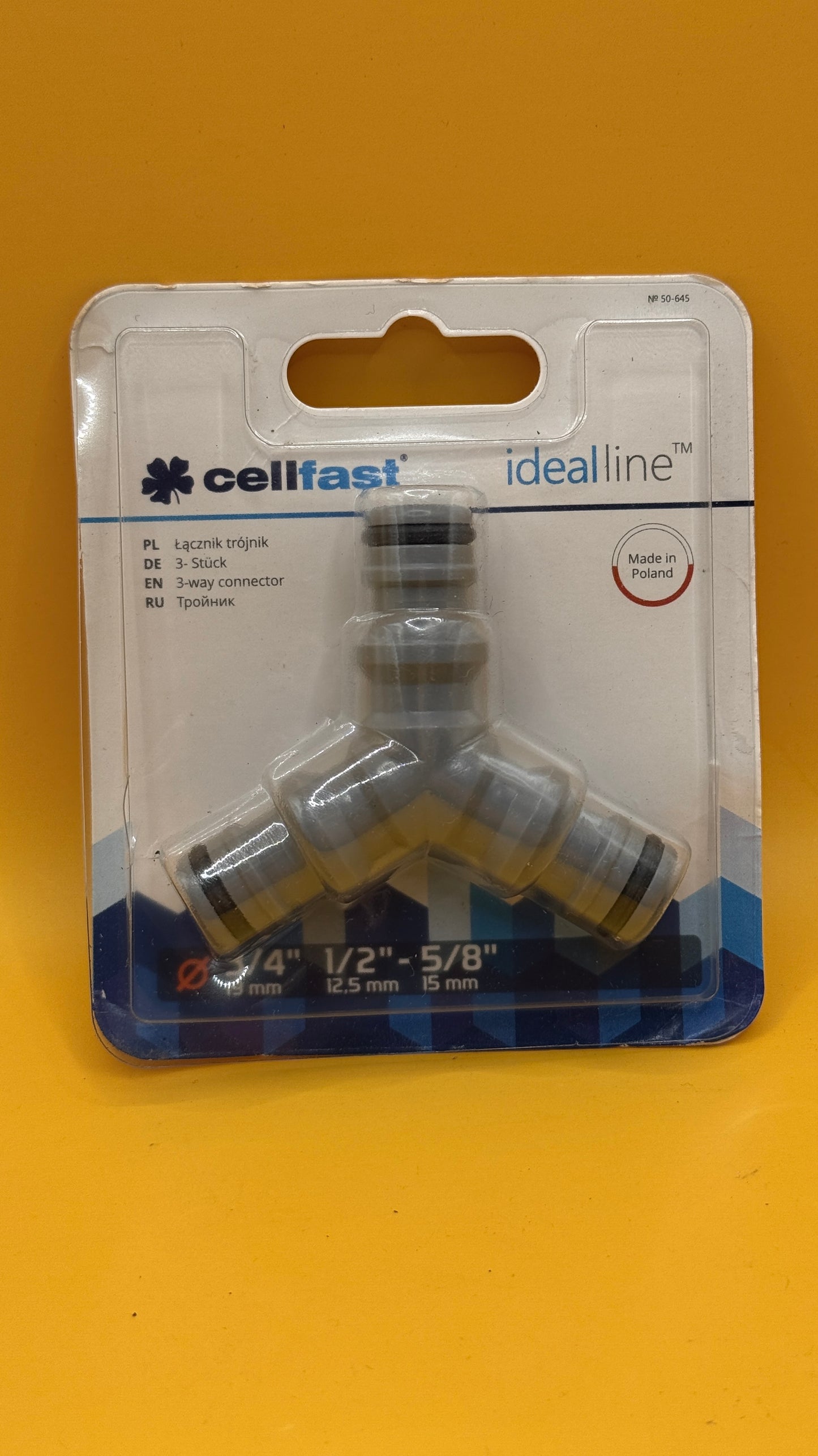 Cellfast Idealline 3-Way Hose Connector