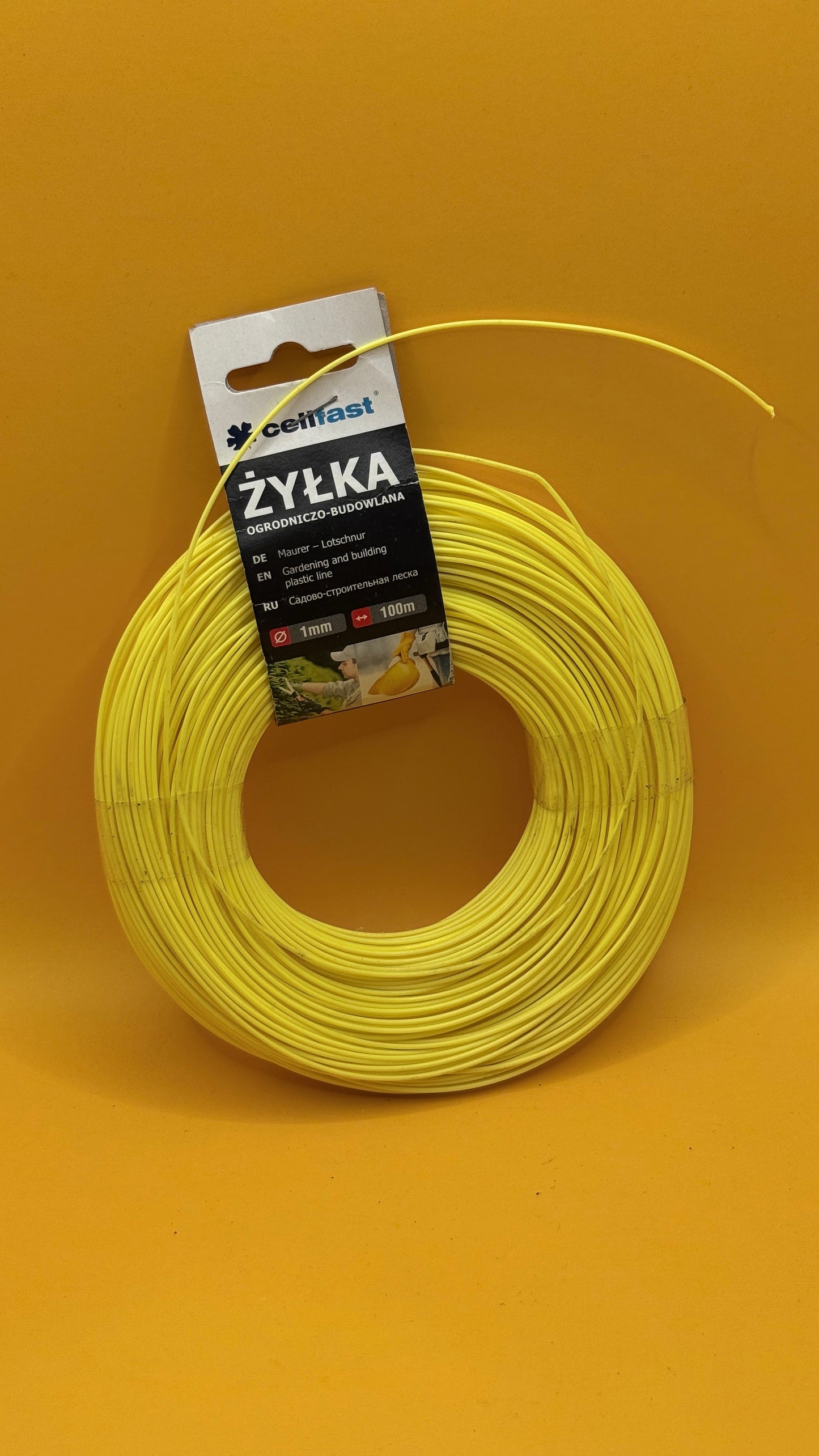 Cellfast Zylka Gardening and Building Plastic Line 1mm x 100m