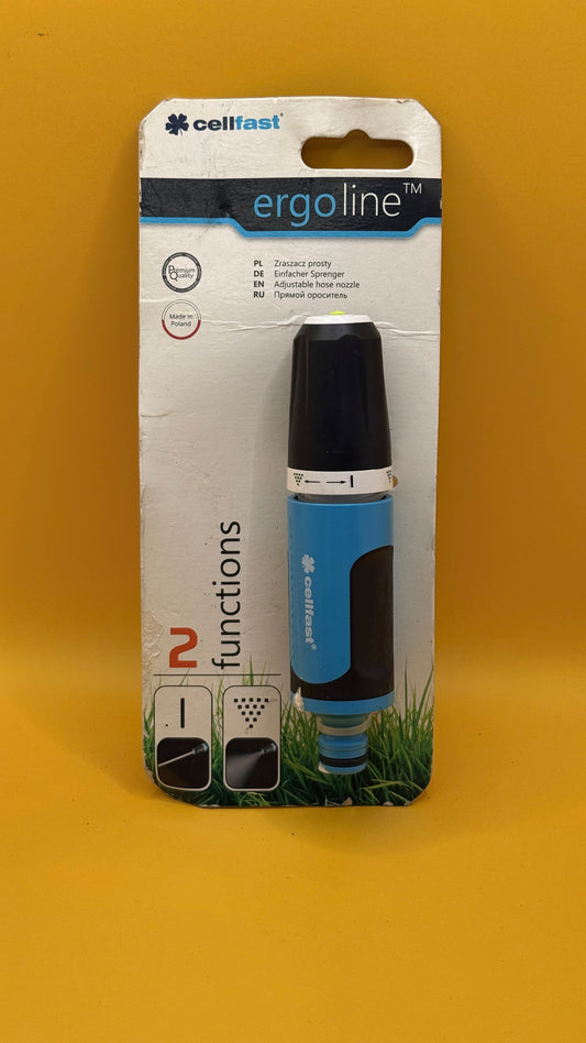 Cellfast Ergoline 2-Function Adjustable Hose Nozzle