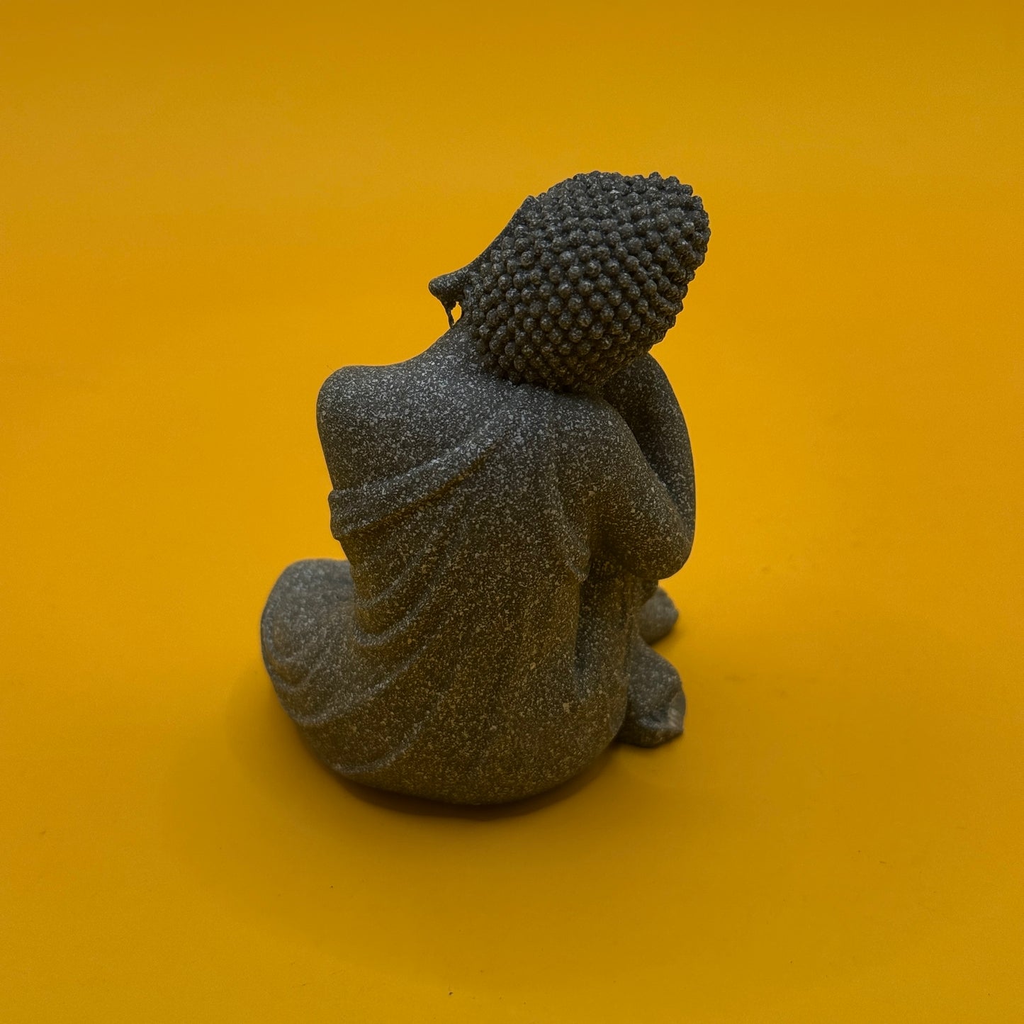 Resting Buddha Ornament Grey