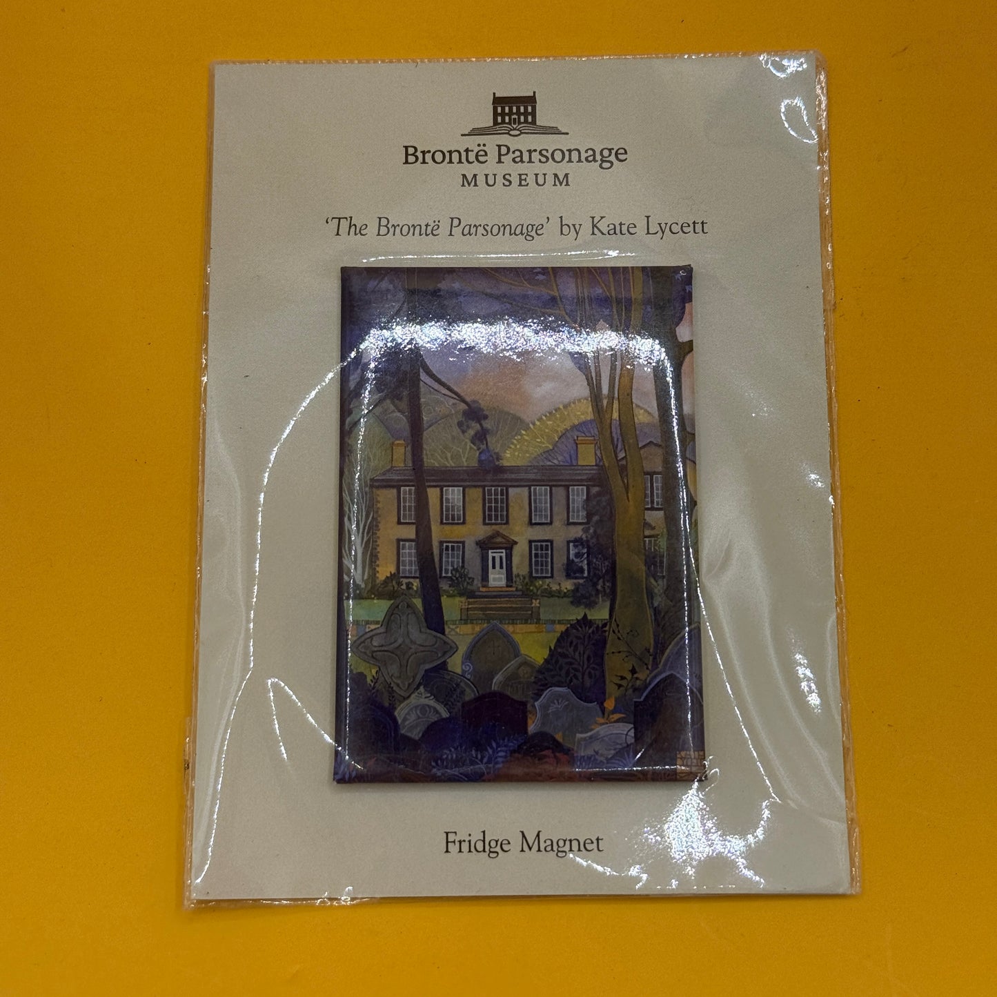 Brontë Parsonage Museum Fridge Magnet by Kate Lycett