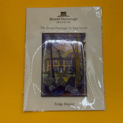 Brontë Parsonage Museum Fridge Magnet by Kate Lycett