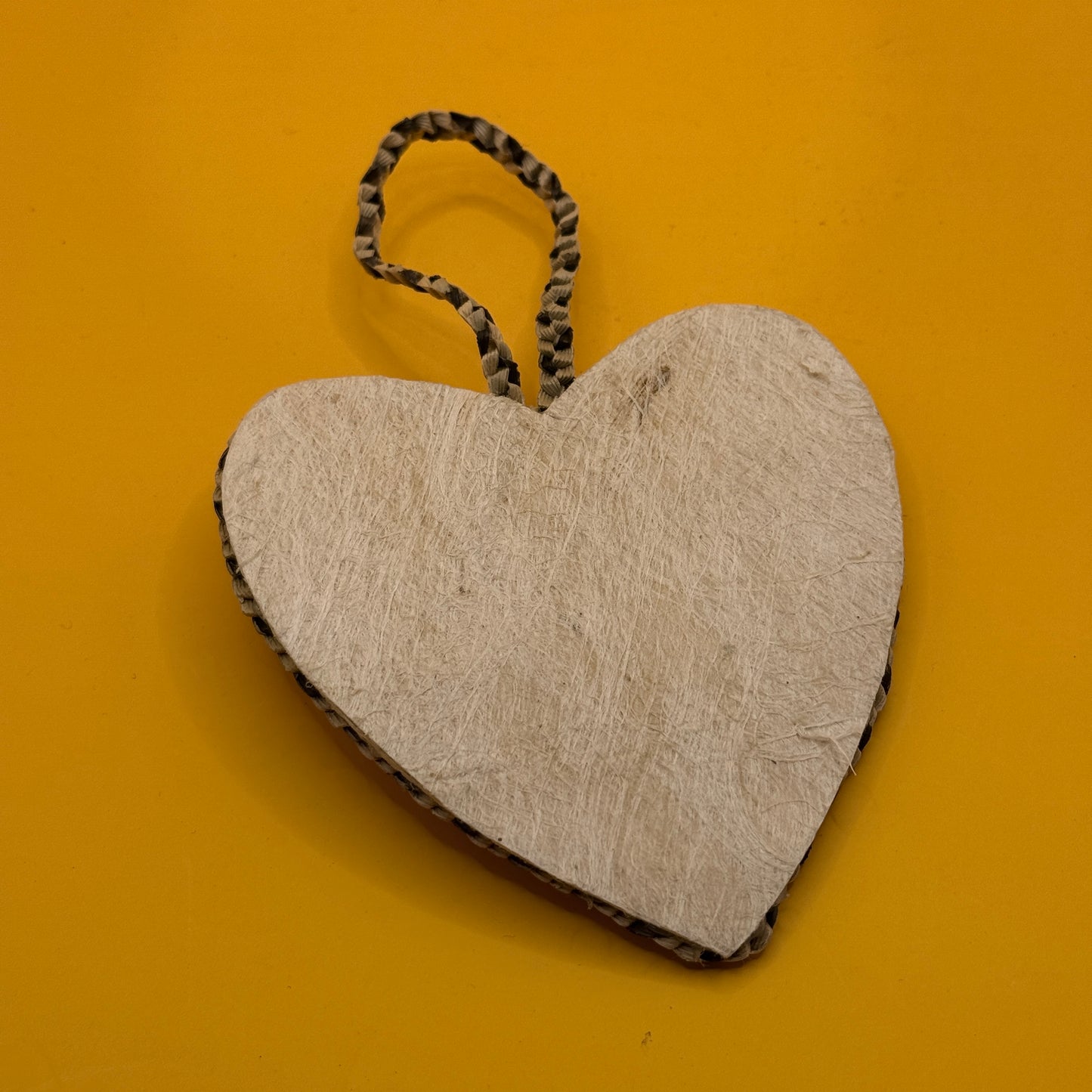 Coastal Heart Hanging Decoration with Shell