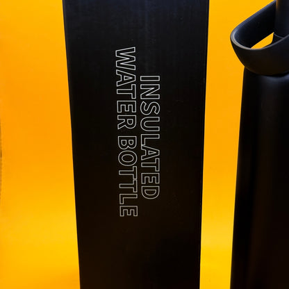 Meoky Insulated Water Bottle Black 24 oz