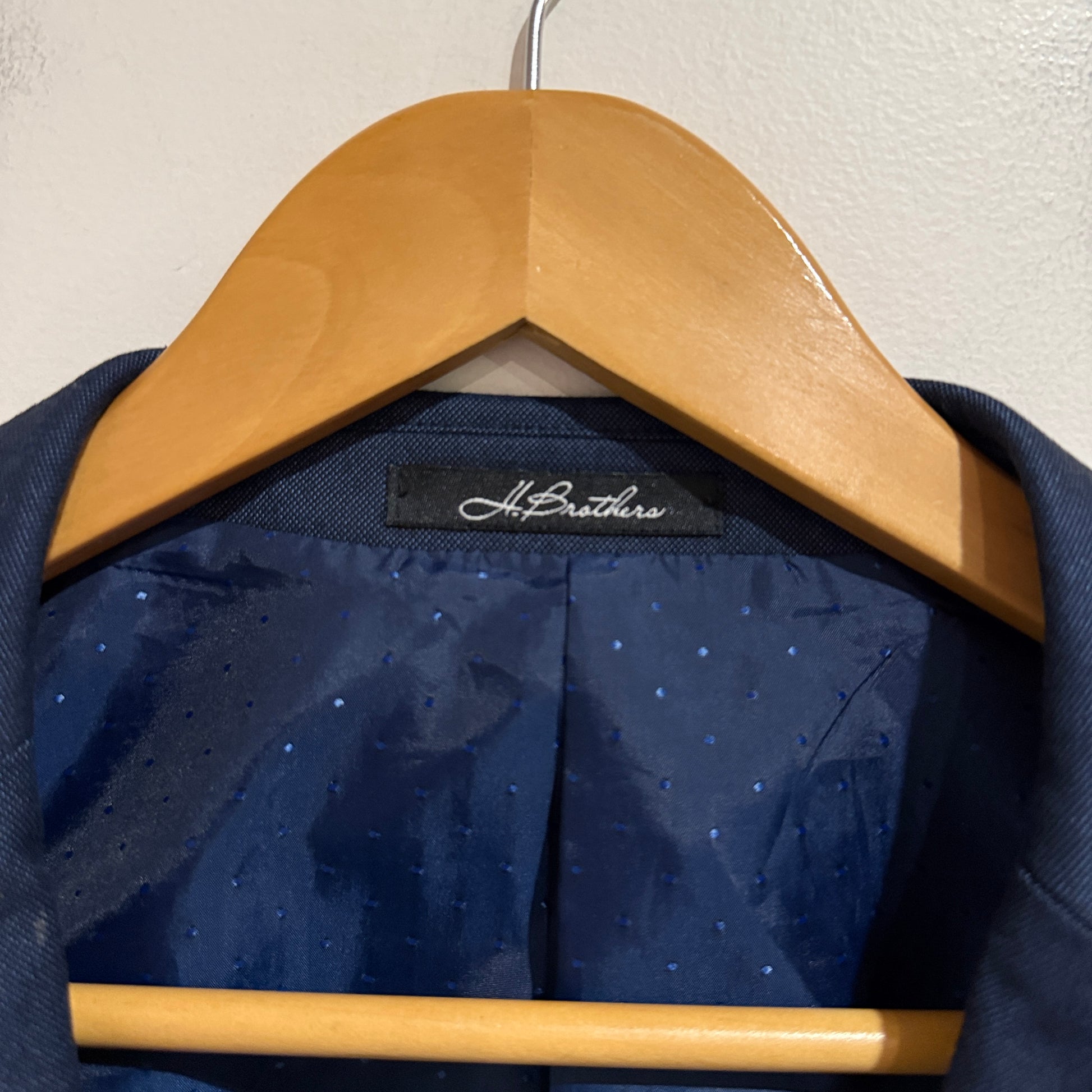 H. Brothers Tailored Size 164NR Ultra Skinny Suit Blazer