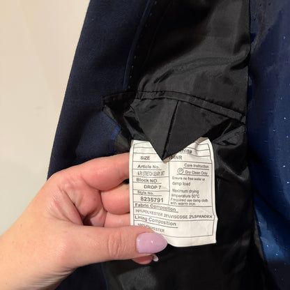 H. Brothers Tailored Size 164NR Ultra Skinny Suit Blazer