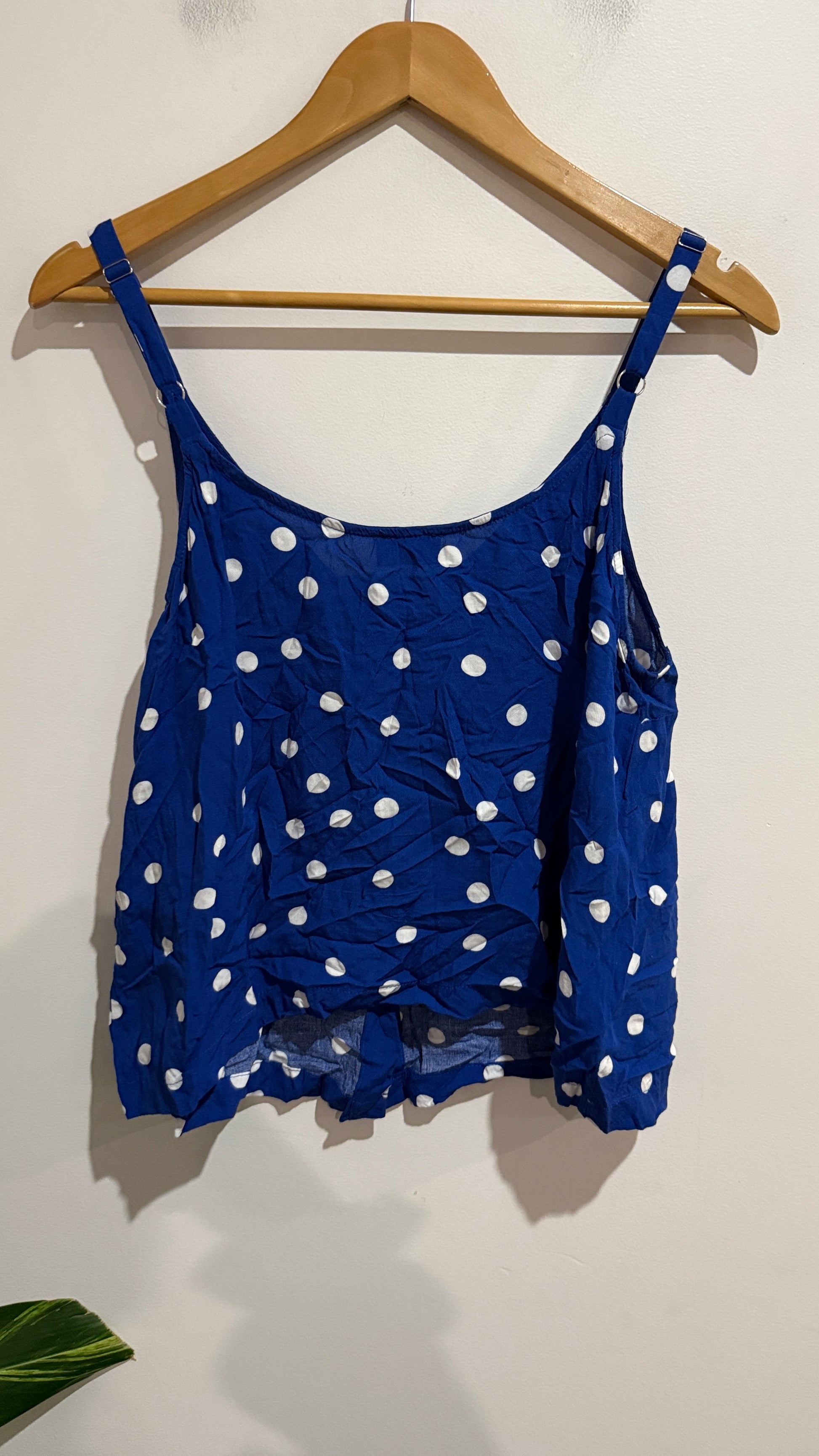 Dotti Size 14 Polka Dot Camisole Top