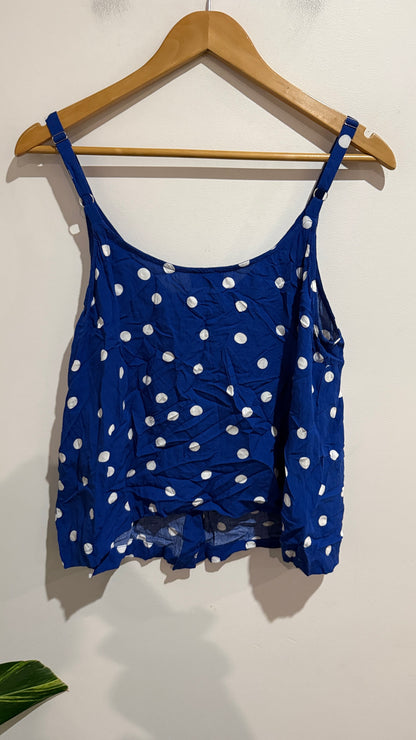 Dotti Size 14 Polka Dot Camisole Top