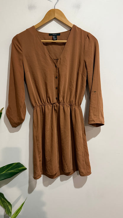Forever 21 Size S Button Front Dress