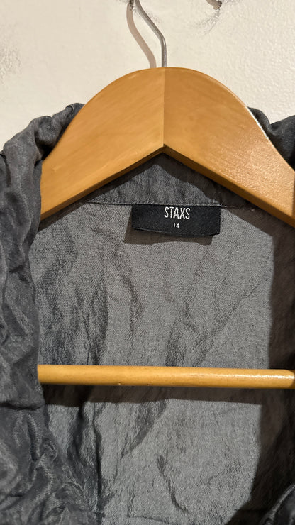Staxs Size 14 | U/Arm to U/Arm 48cm Zip Front Jacket