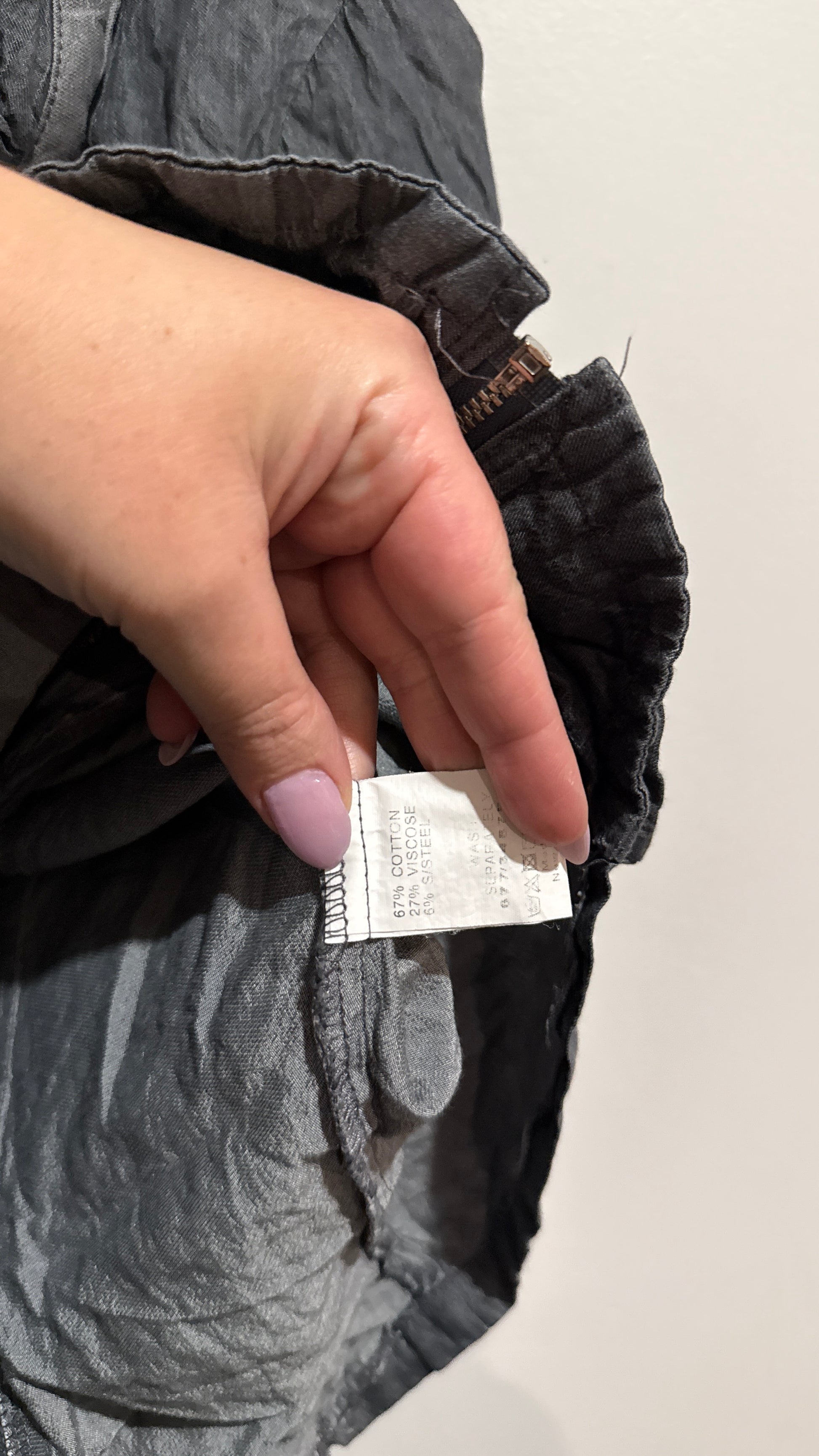 Staxs Size 14 | U/Arm to U/Arm 48cm Zip Front Jacket