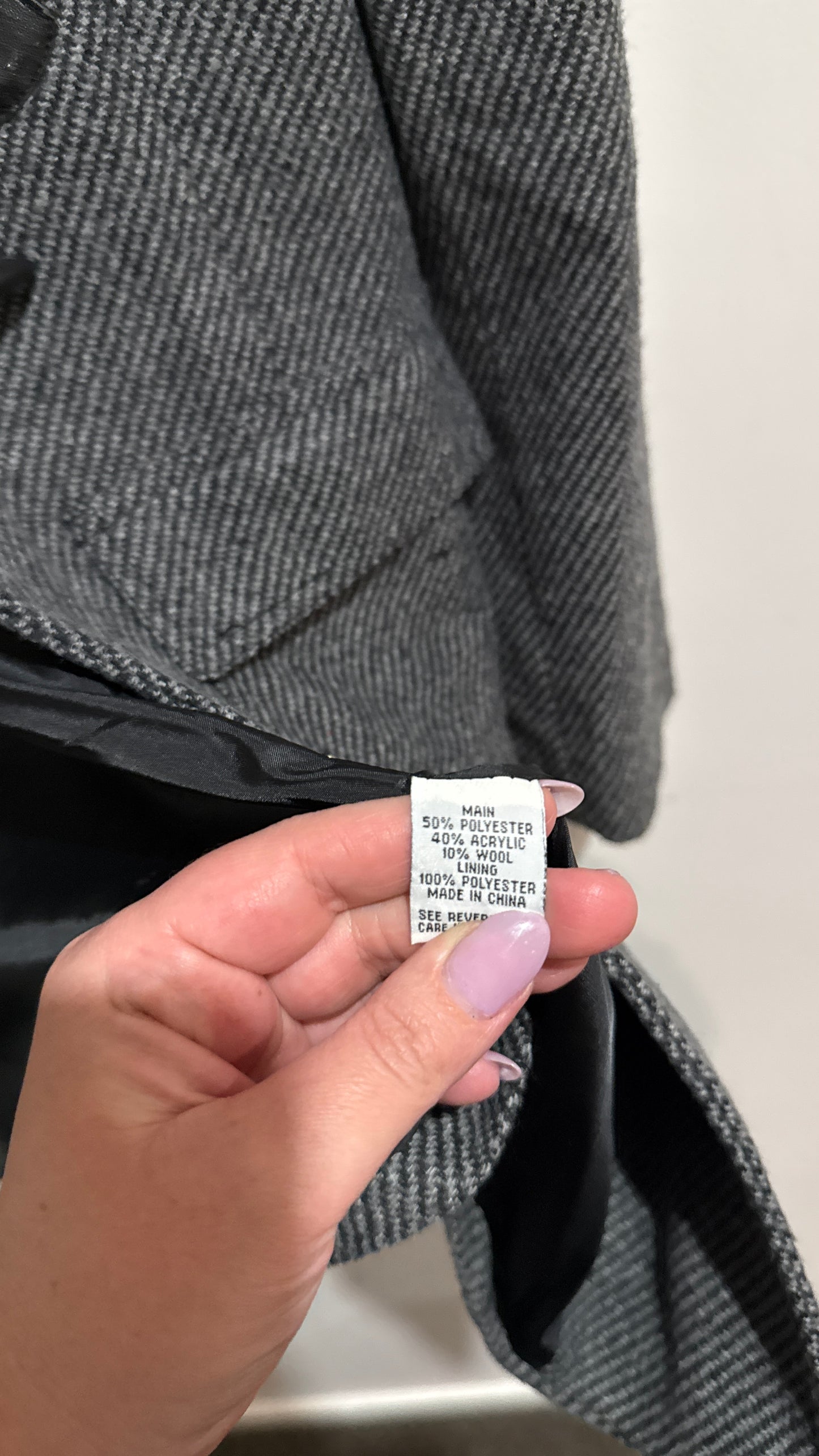 Ignite Size 10 Herringbone Toggle Duffle Coat