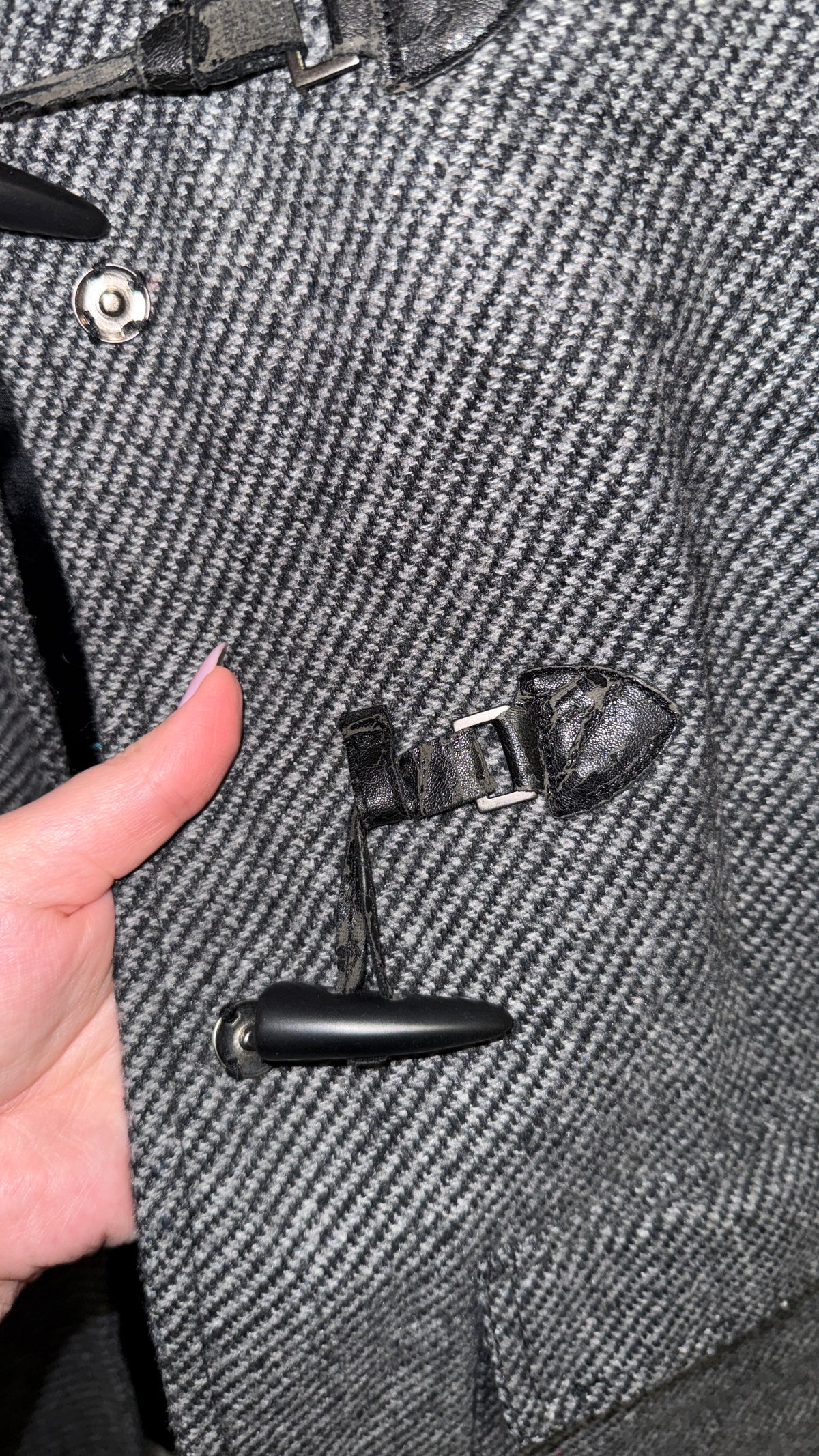 Ignite Size 10 Herringbone Toggle Duffle Coat