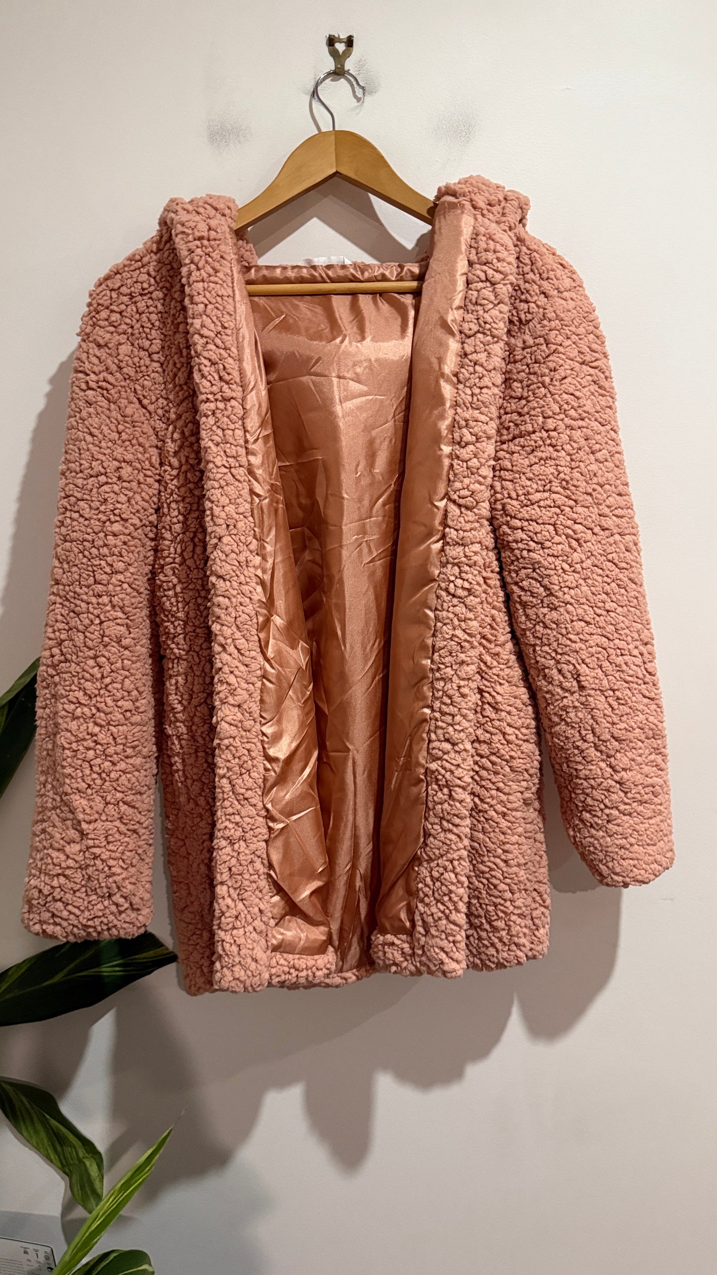 Supré Size S/M Teddy Hooded Coat
