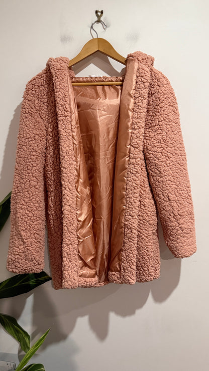 Supré Size S/M Teddy Hooded Coat