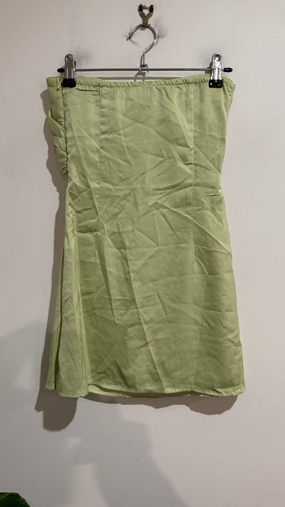 Princess Polly Size 4 Satin Strapless Mini Dress