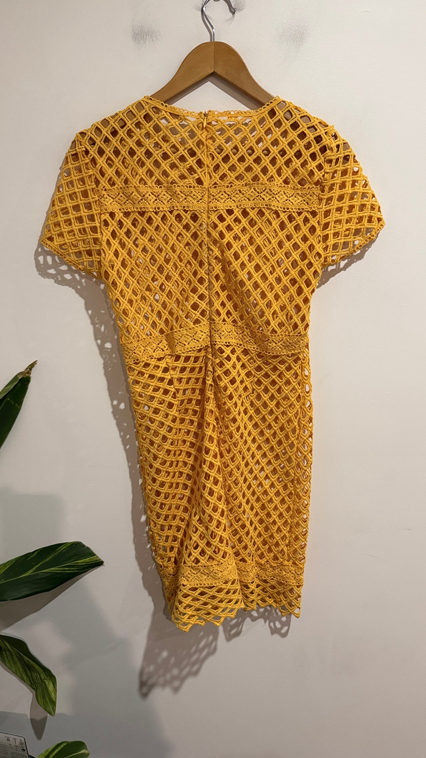 Amichi Collection Size S | U/Arm to U/Arm 41cm Crochet Lattice Dress