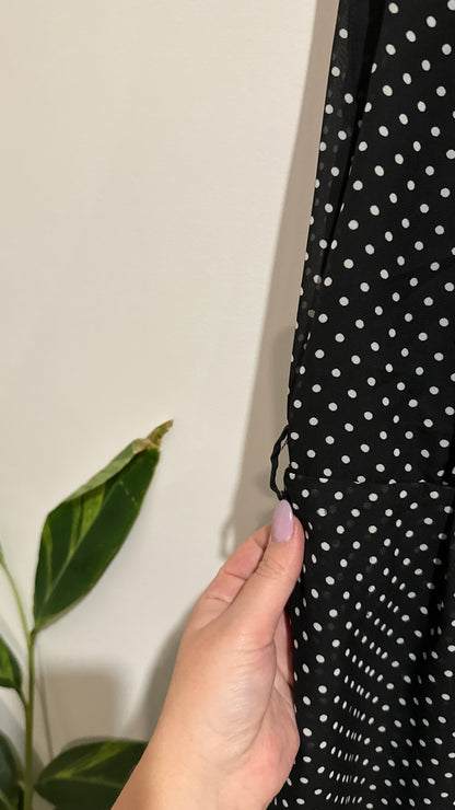 Whistle Size 10 Polka Dot Chiffon Dress