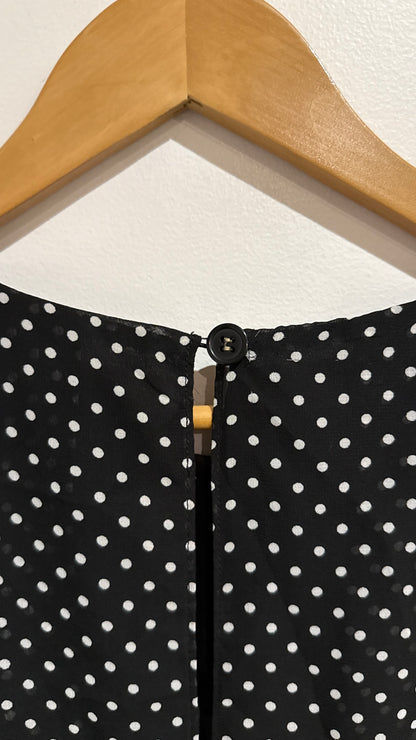 Whistle Size 10 Polka Dot Chiffon Dress