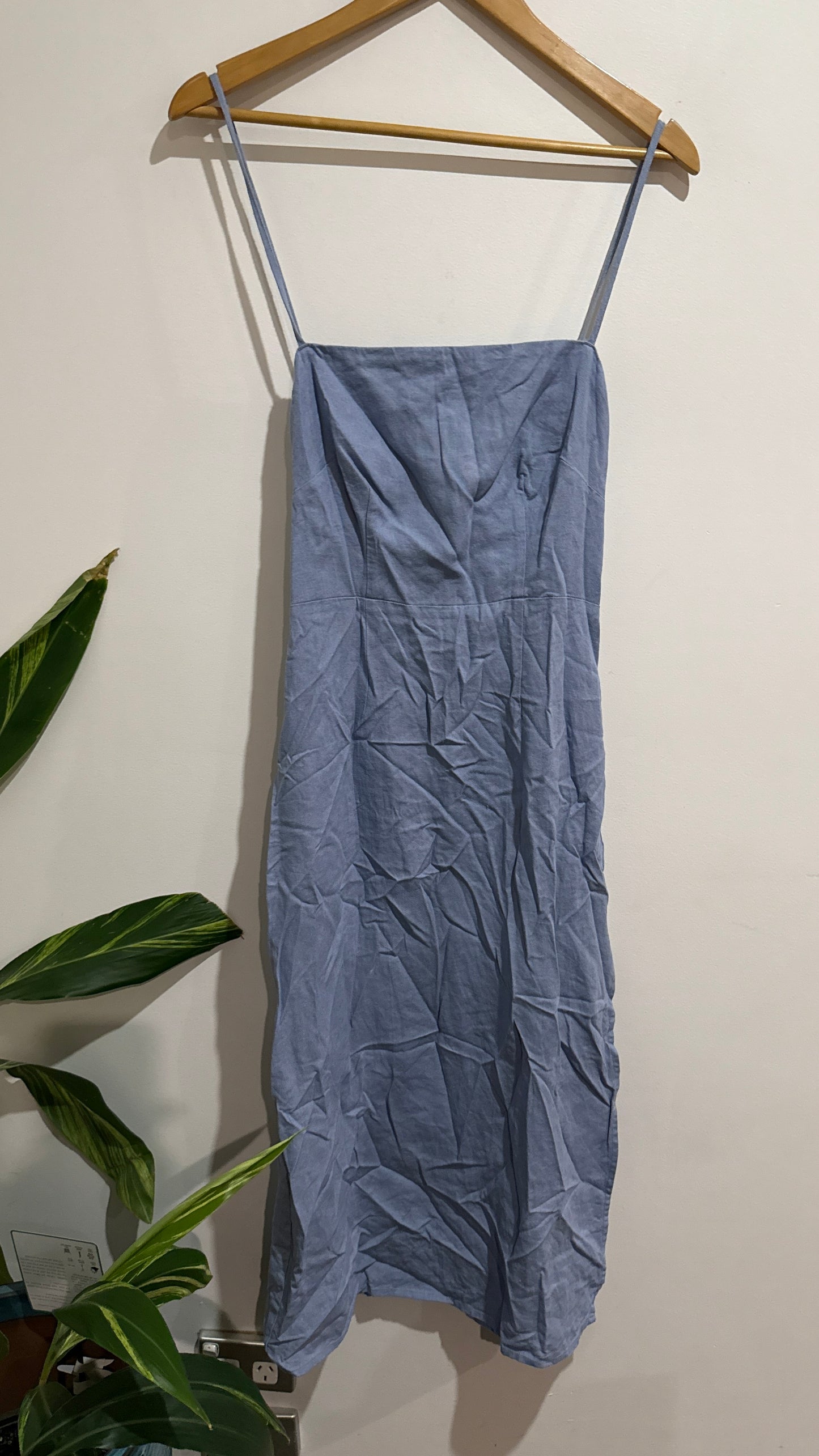 Glassons Size 8 Tie Back Slip Dress