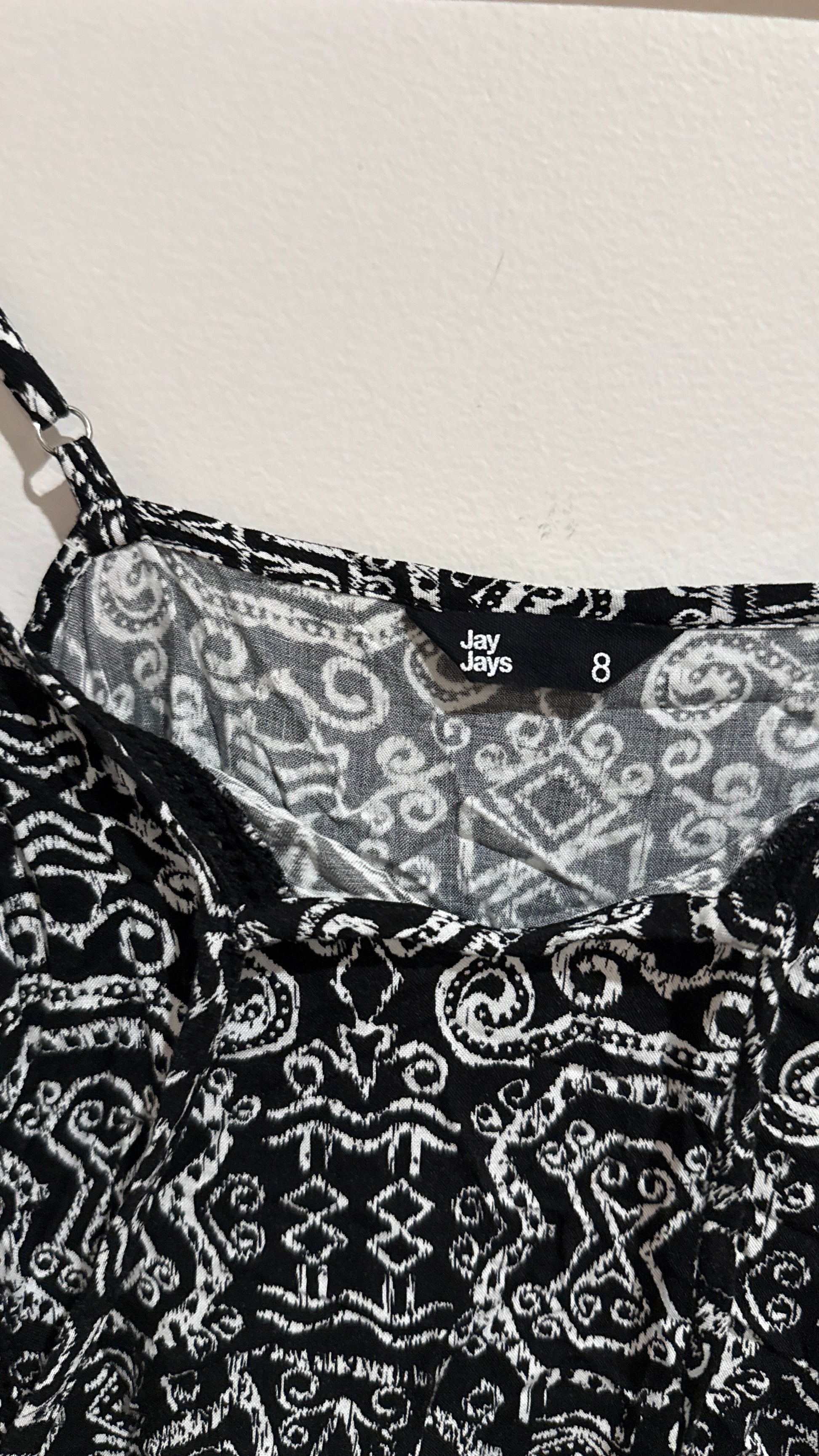 Jay Jays Spaghetti Strap Top Size 8